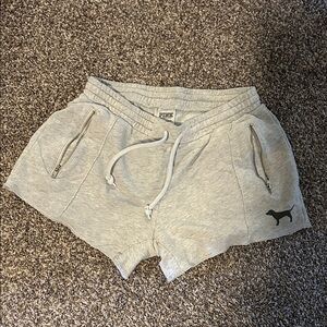Victoria's Secret Light Gray Athletic Shorts
